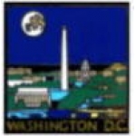 CITY OF WASHINGTON, DC IN THE MOONLIGHT PIN